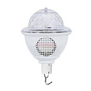 Фото - лазер-диско-шар UFO Musik Crystal Ball color+bl-th+USB, крючок