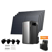 Фото - Комплект EcoFlow STREAM ULTRA/Solar Panel 4*400/Сонячний трекер EcoFlow Single Axis Solar Tracker/Ро