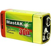 Фото - Аккумулятор Mastak 30HR22 (Крона/6F22)