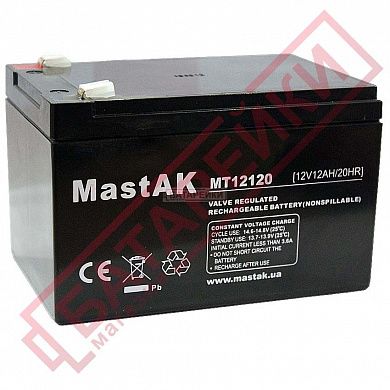 Фото - 12V 12A Mastak MT12120