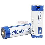 Фото - KEEPPOWER 26650 5200mAh с micro USB