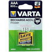 Фото - VARTA R03/2BLI  AAA 800mAh (Ready 2 use)
