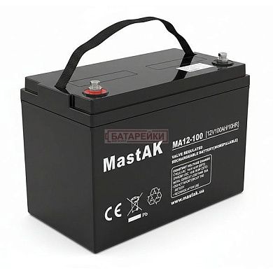 Фото - 12V 100 Ah  MASTAK GEL