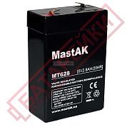 Фото - 6V2.8A Mastak MT628 Акку SLA.