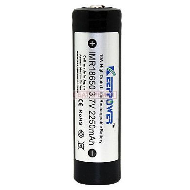Фото - KEEPPOWER IMR18650 2250mAh (Panasonic 10A)