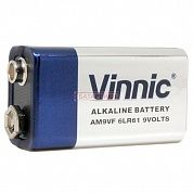 Фото - Vinnic, крона 9V 6LR61, Алкалиновые (LR)